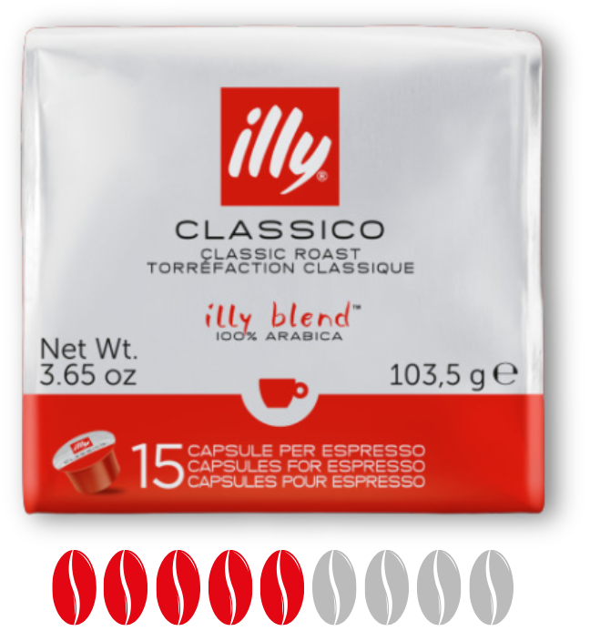 capsule illy gusto classico joste vending